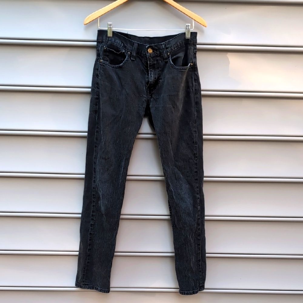 30 x 31 Black Levi's 511 Jeans